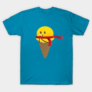 the little ice cream with the red scarf T-Shirt